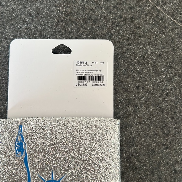 Star Spangled Hammered Skinny Coozies - Picture 4 of 4